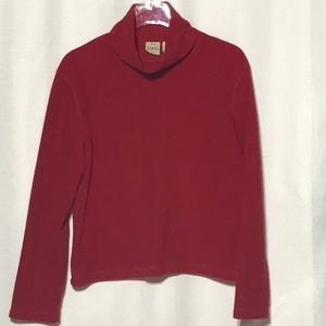 TAYLOR B. MOSS Red Fleece